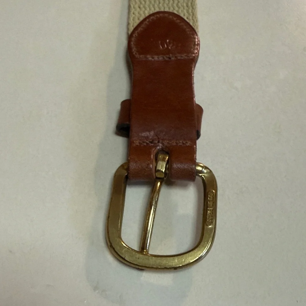 Leather Man Ltd Boy’s Navy Blue Belt Confederate Flags Size 30